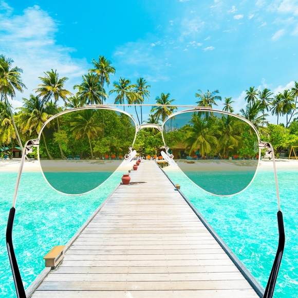 SIBERIAN Genuine Glass SILVER Flash Premium Aviator Sunglasses Ultra Clarity 60 - Picture 6 of 14